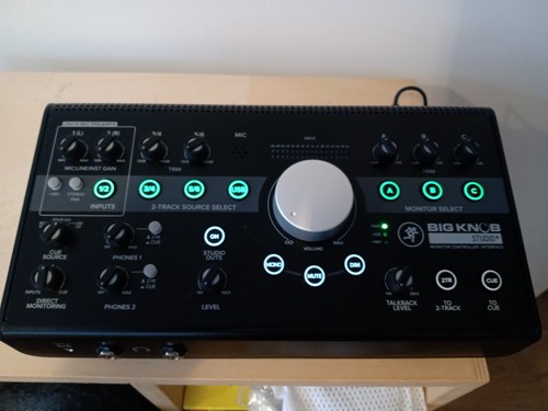 Mackie big knob studio usb - mackie,