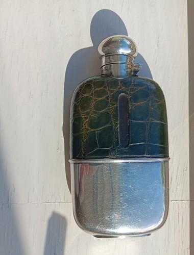 Glass hip flask - hip,