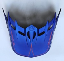 NEW RARE TROY LEE DESIGNS ORBIT HOT ROD MOTOCROSS MX HELMET PEAK/VISOR MATT BLUE