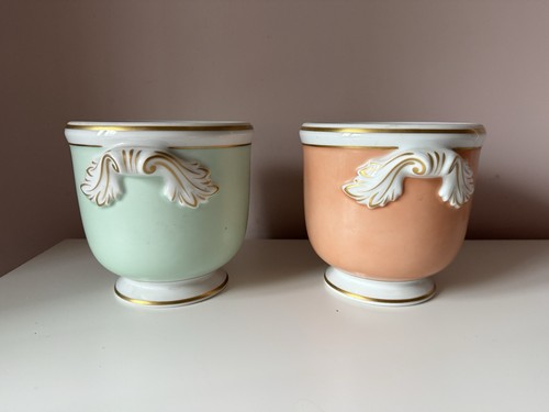 Pair vintage vista alegre - of,