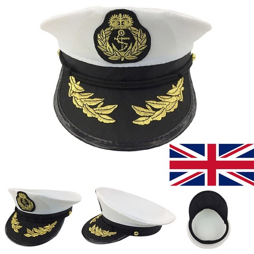Navy captain hat skipper - captain, yacht