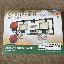 Double Basketball Hoop With Auto Scorer