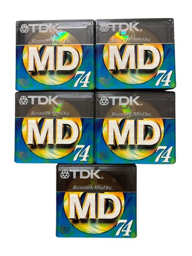 Tdk recordable mini disc - tdk,