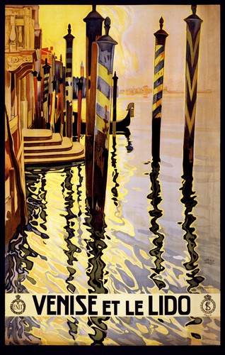 Venice italy vintage painting - venice,