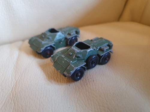 Ferret scout car lesney no - car,