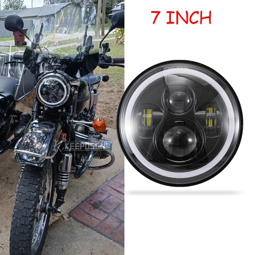 Led headlight drl ring - 7",