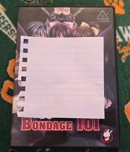 Dvd bondage 101 anime - dvd,