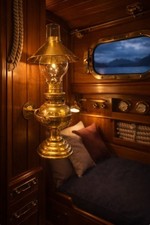 Early 1900s Brass Gimbal Oil