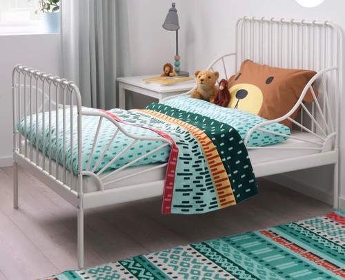 Child metal bed - child's,