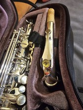 Trevor James SR Alto Sax In Silver Plate & Case Mint Condition