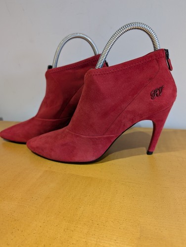 Roger vivier red - vivier, suede