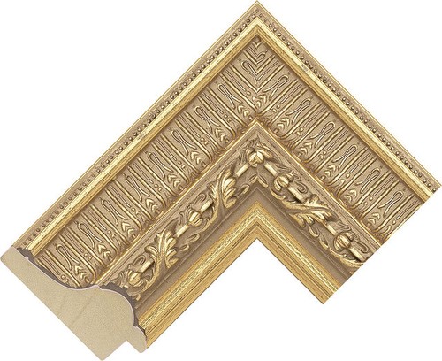80mm wide gold reverse wood - wide,