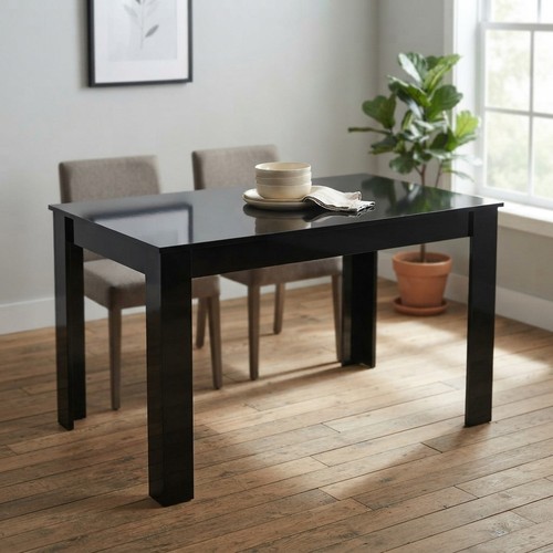 Sleek 120cm high gloss dining - sleek,