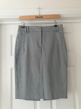 M&S Skirt White, Black & White