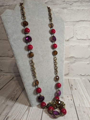 Long statement jeweled - statement,