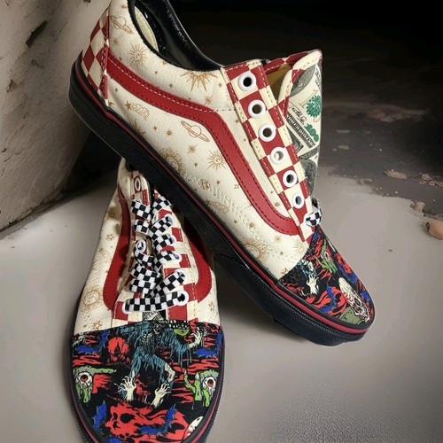Old skool vans - vans, custom