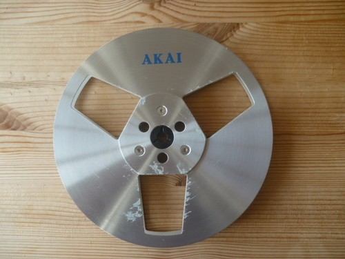 Akai metal reel tape - reel, spool