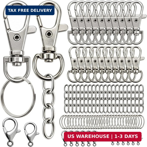 672pcs diy keychain making - diy,