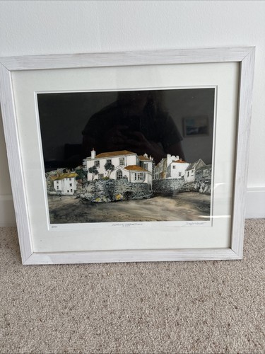 Ives the wharf framed boat - st,