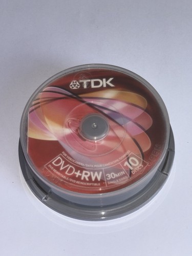 Tdk dvd rewritable disc - tdk, dvd-rw