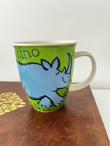 Dunoon rhino stoneware mug - stoneware,