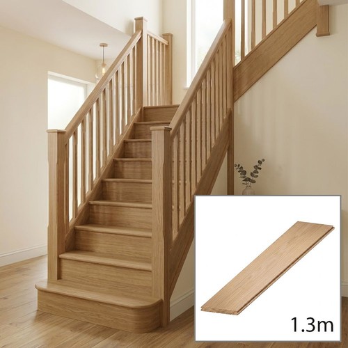 Solid oak stair - oak,