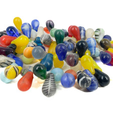 Wedding globular trade beads - wedding,