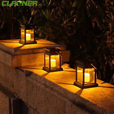 Waterproof LED Solar Powered Hanging Lantern Light Outdoor Garden Table Lamp