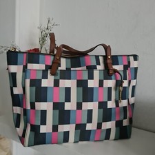 Fossil Tote Shopper Bag Shoulder Handbag  Large  "Rachel " Bag 