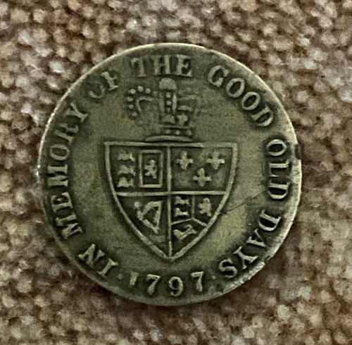 1797 george iii spade guinea - george,