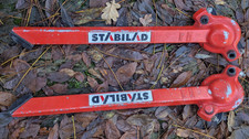 PAIR OF ABRU STABILAD LADDER