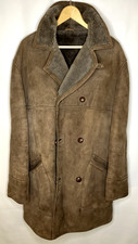 Sheepskin Ladies Coat Dark