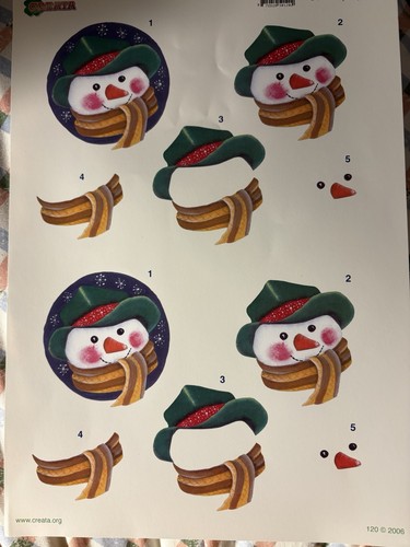 Creata xmas decoupage - xmas, sheet