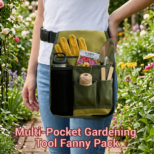 Gardening tool fanny pack belt - tool,