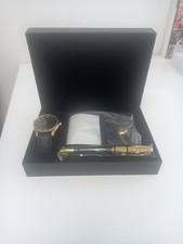 Mens Philippe Reveur Box Set. Wristwatch Wallet & Pen. New In Box.