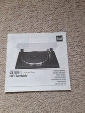 Dual CS 503-1  Hifi Turntable