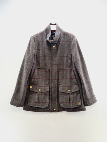 Joules tweed field coat jacket - tweed,