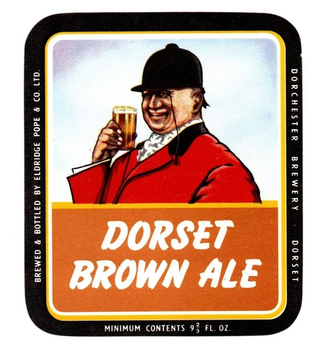 England vintage beer label - england,