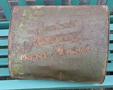 Vintage Qualcast Super Panther Lawnmower Metal Grass Box.