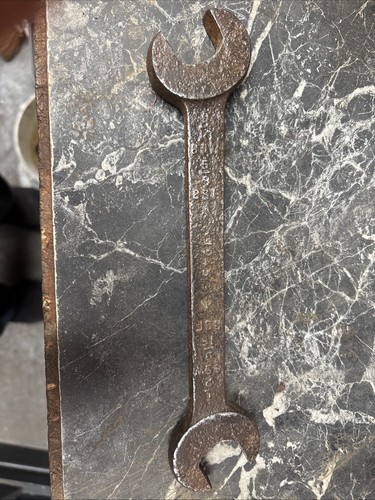 Large old spanner - one, half