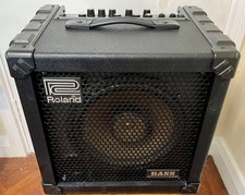 ROLAND CUBE 30 BASS GUITAR AMPLIFIER COMBO 10" DRIVER 30 WATTS INC QUALITY CABLE