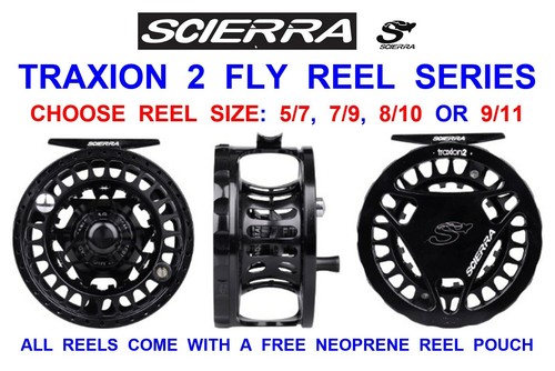 Scierra traxion fly reel - fly,