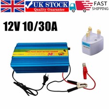 12V 10/30A LCD Battery Charger