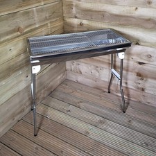 Large Steel BBQ Grill Portable
