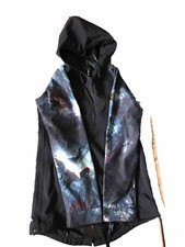 Womens Armada Black Saint Pullover Ski Jacket Size S