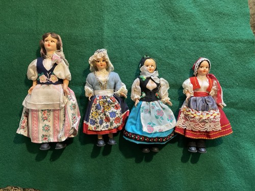 Vintage souvenir dolls - souvenir, in
