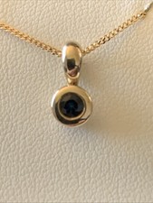 9ct Gold Pendant and Chain Set