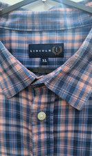 LINCOLN PINK/BLUE- SHIRT XL- PINK STRIPE