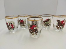 Vintage 1950s Hunting Scene