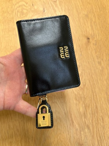 Miu black leather - black,
